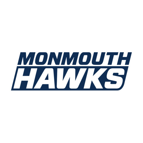  Medium Decal - Monmouth Hawks Stacked