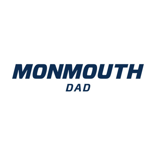  Medium Decal - Monmouth Wordmark Dad