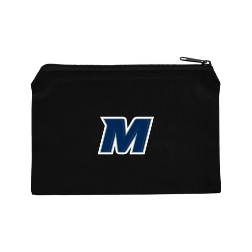  8oz. Black Cotton Travel Pouch - Monmouth M