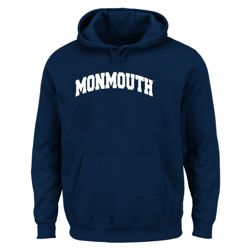  Extended Navy Hoodie - Monmouth Collegiate Arch