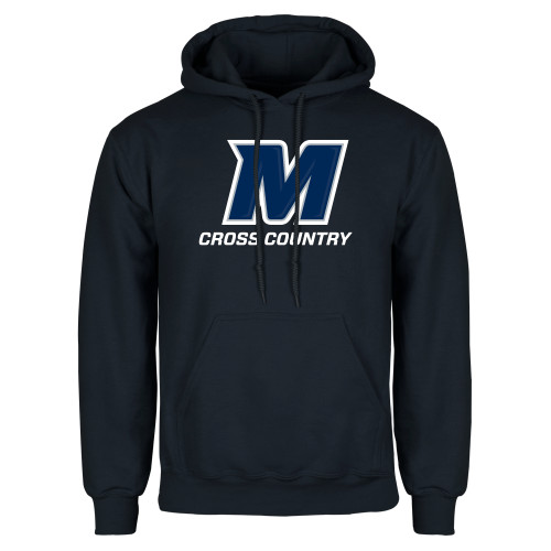  Navy Fleece Hoodie - Monmouth Cross Country