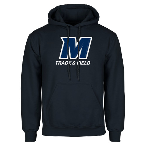  Navy Fleece Hoodie - Monmouth Track & Field