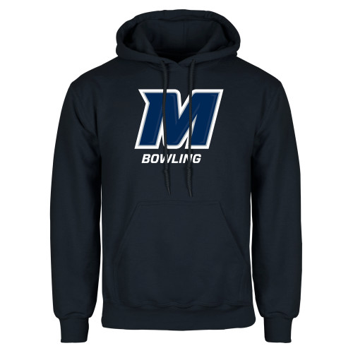  Navy Fleece Hoodie - Monmouth Bowling