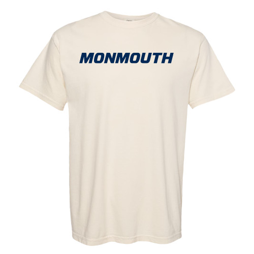  Comfort Colors Ivory T Shirt - Monmouth Wordmark