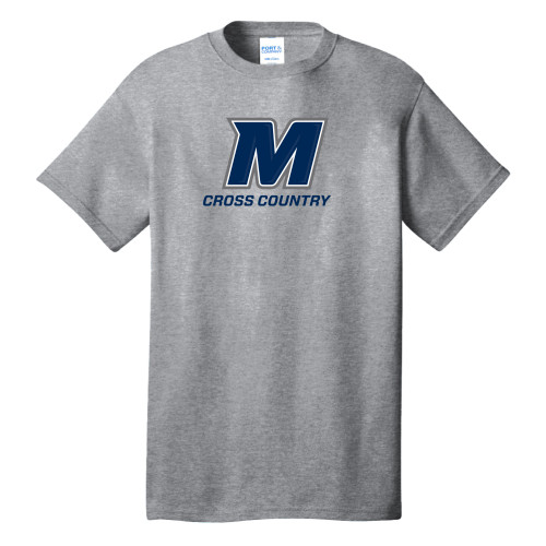  Extended Athletic Heather T Shirt - Monmouth Cross Country