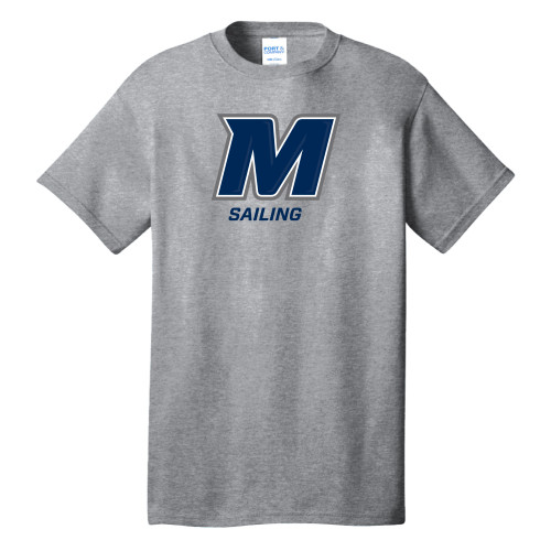  Extended Athletic Heather T Shirt - Monmouth Sailing