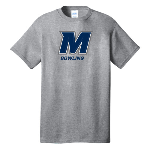  Extended Athletic Heather T Shirt - Monmouth Bowling