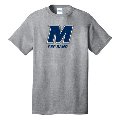  Extended Athletic Heather T Shirt - Monmouth Pep Band
