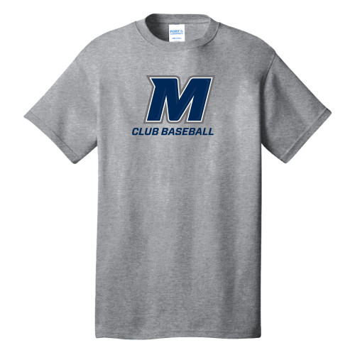  Extended Athletic Heather T Shirt - Monmouth Clun Baseball