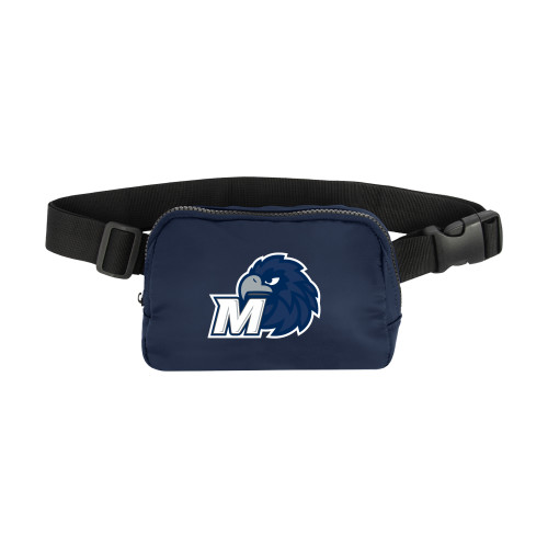  Anywhere Navy Belt Bag - Monmouth M with Hawk Head