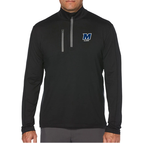  Callaway Black 1/4 Zip Pullover - Monmouth Alumni