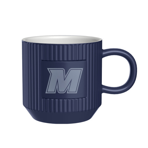 First Light Navy Ceramic Mug - Monmouth MEngraved