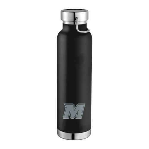  Thor Copper Vacuum Insulated Black Bottle 22oz - Monmouth MEngraved