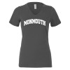 Thumbnail image for  Bella + Canvas Womens Asphalt V Neck Cotton T Shirt