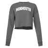 Thumbnail image for  Bella + Canvas Womens Deep Heather Cropped Fleece Crew
