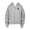 Thumbnail image for  ENZA Womens Grey Boxy Full Zip Hood