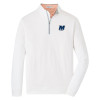 Thumbnail image for  Peter Millar White Perth Performance 1/4 Zip