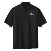 Thumbnail image for  Extended Black Silk Touch Polo