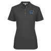 Thumbnail image for  Womens Silk Touch Charcoal Pique Polo
