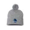 Thumbnail image for  Sportsman Heather Grey Pom Pom Cuffed Beanie