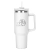 Thumbnail image for  Hippo White Mug & Straw Lid with Twist Closure 40 oz