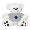Thumbnail image for  Plush Big Paw 8 1/2 inch White Bear w/Grey Shirt