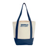 Thumbnail image for  Mini Navy Recycled 8oz Cotton Canvas Tote