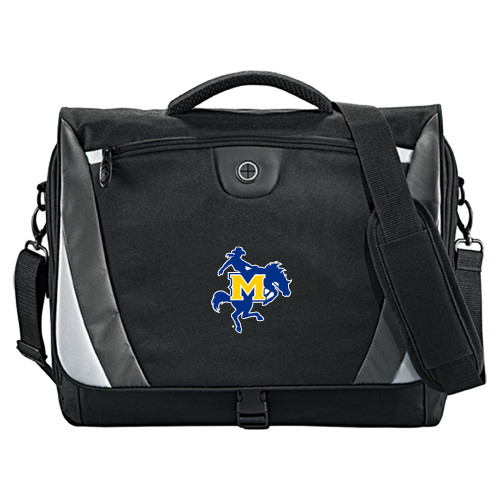  Black/Grey Slope Computer Messenger Bag - Primary Mark