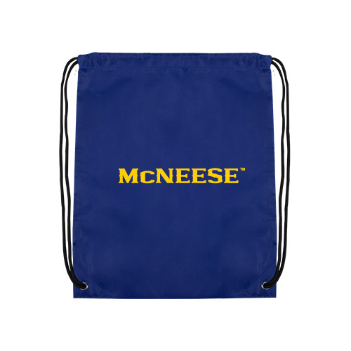  Royal Drawstring Backpack - McNeese