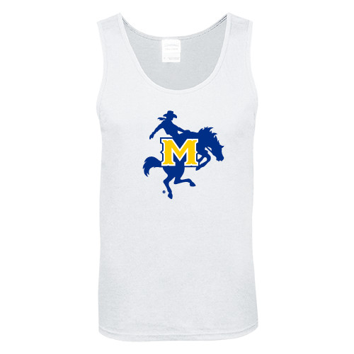  White Tank Top - Primary Mark