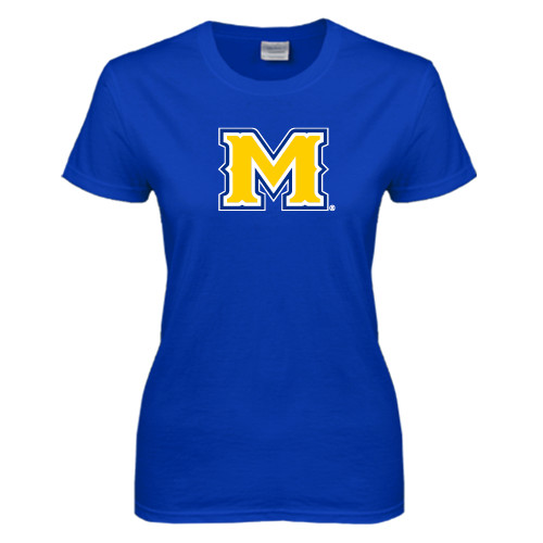  Womens Royal Short Sleeve Tee - M