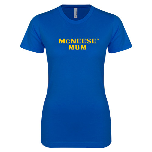  Next Level Womens Royal Boyfriend Tee - Mom