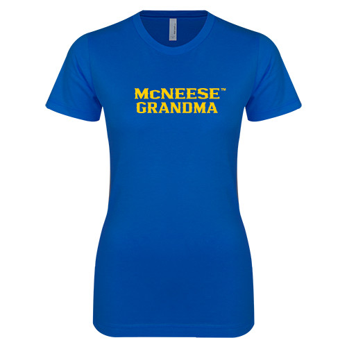  Next Level Womens Royal Boyfriend Tee - Grandma