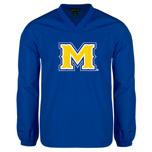  Royal V Neck Raglan Windshirt - M