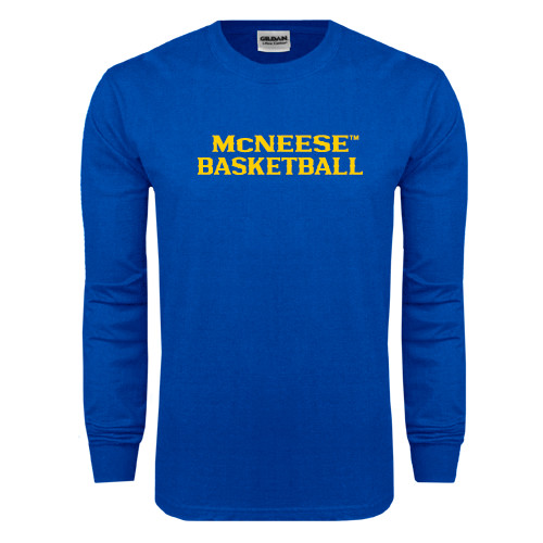  Royal Long Sleeve T Shirt - Basketball