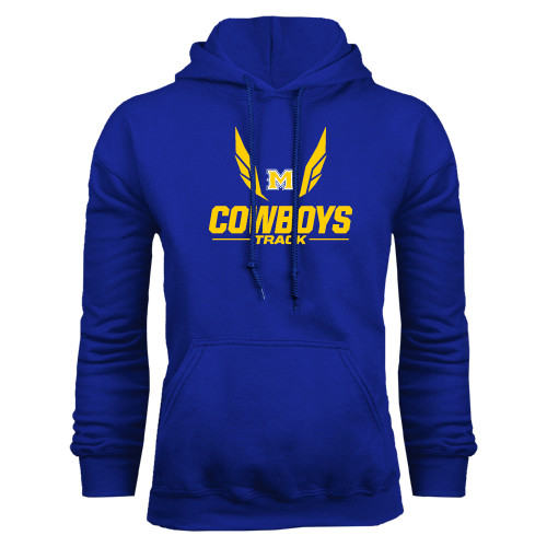  Royal Fleece Hoodie - Track Wings Design