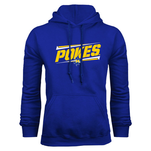  Royal Fleece Hoodie - Pokes Fancy Lines Design