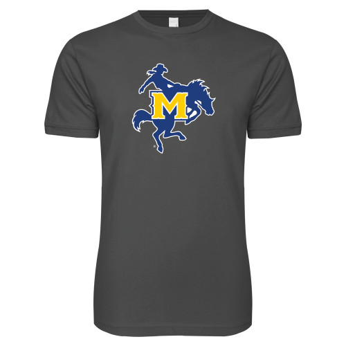  Next Level Charcoal SoftStyle T Shirt - Primary Mark