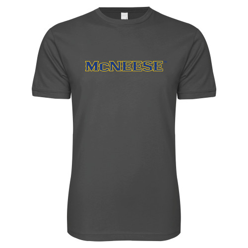  Next Level Charcoal SoftStyle T Shirt - McNeese