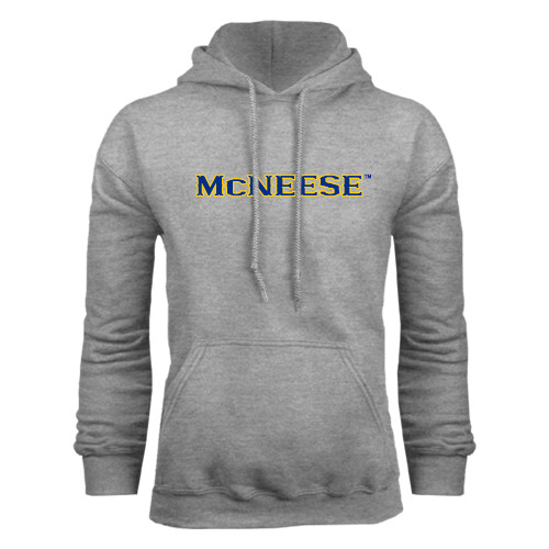  Grey Fleece Hoodie - McNeese