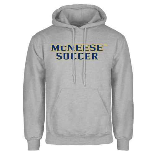  Grey Fleece Hoodie - Soccer