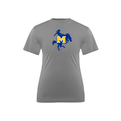 Youth Royal McNeese State Cowboys Stripes T-Shirt