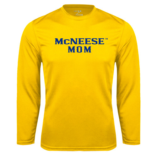  Gold Performance Long Sleeve Shirt - Mom