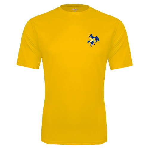  Gold Performance Tee - Primary Mark
