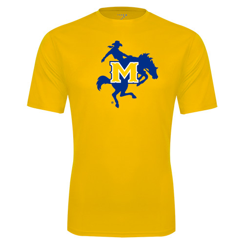  Gold Performance Tee - Primary Mark