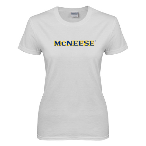Main Image for  Womens White Short Sleeve Tee
