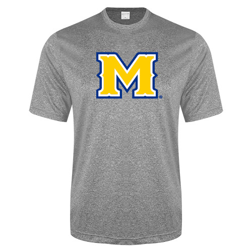  Grey Heather Performance Contender Tee - M