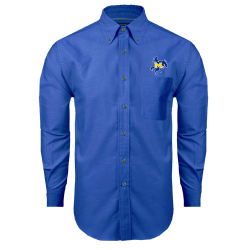  Royal Oxford Long Sleeve Shirt - Primary Mark