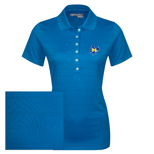  Callaway Womens Sapphire Blue Opti Vent Polo - Primary Mark