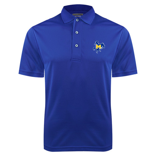  Royal Dry Mesh Polo - Primary Mark